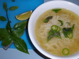homemade pho ga
